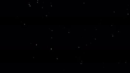 Große Schneeteilchen. Schnee-Animation. Schneeflocke. Fallender Schnee