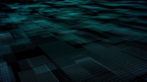 Green Digital Data Grid Technology Background