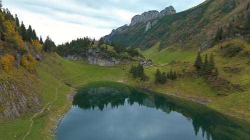 Discover the Serenity of Falensee Lake Amidst the Captivating Alps of Appenzell Innerrhoden
