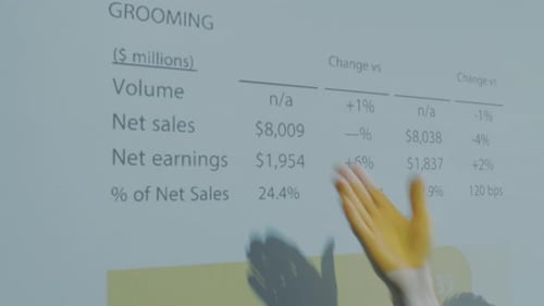 Corporate Presentation of Financial Data about Grooming