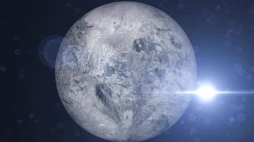 Mond, Planet. 2987