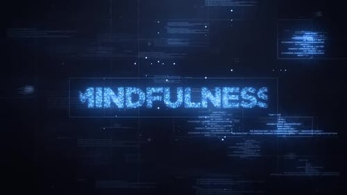 Futuristic Digital Glitch Text Reveal with Code