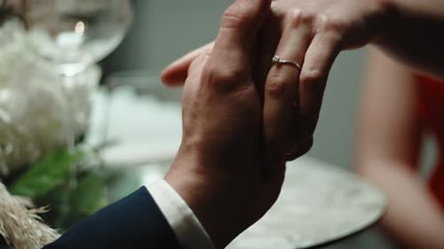 Boyfriend Puts the Engagement Ring on His Girlfriend
