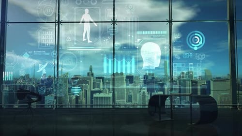 Infographic With Data About Artificial Intelligence