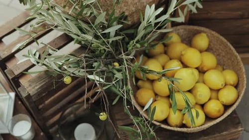 There are Many Lemons in the Basket
