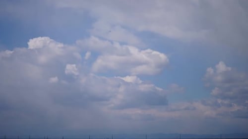 Timelapse from Heavy clouds Weather