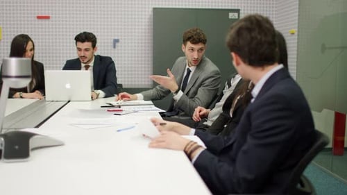Corporate Meeting in Progress
