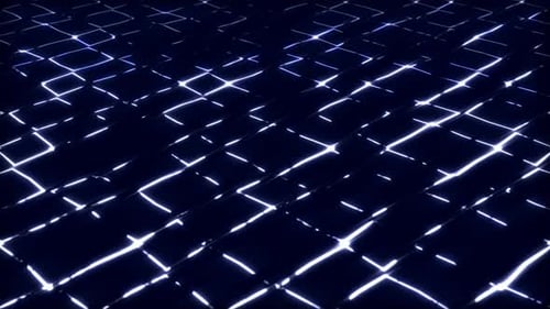 Animation Digital Information Screen Background