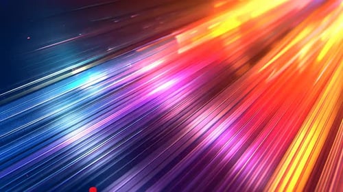 Abstract vibrant speed lines, radiating energy