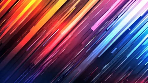 Vibrant Diagonal Lines
