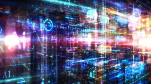 Data Circulates Throughout a Virtual Domain