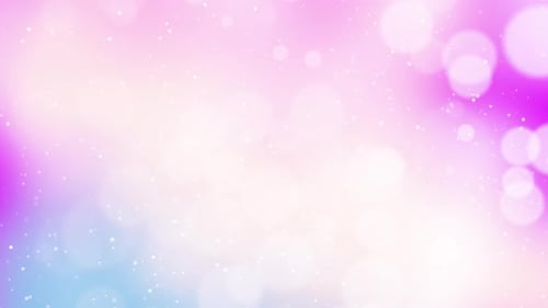 Colorful Blurred Particle Bokeh Background Loop