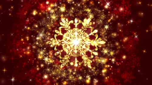 Red Christmas Background