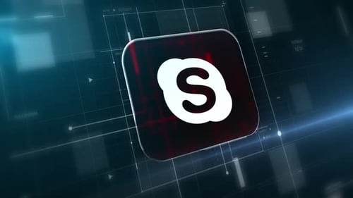 Futuristic Digital Grid Logo Reveal Animation