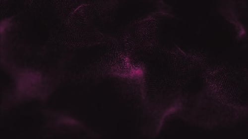 Seamless Looping Abstract Digital Pink Wave Background