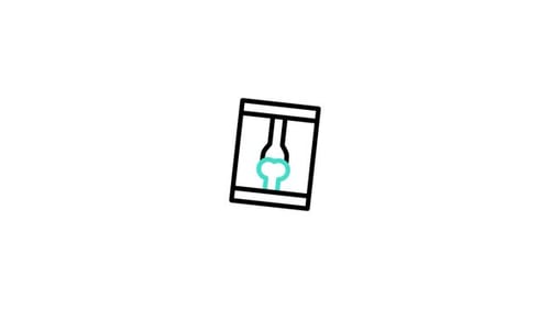 Icône animée de radiographie