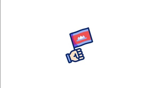Cambodia Animated Icon