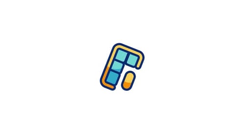 Abstract Geometric Logo Reveal Animation
