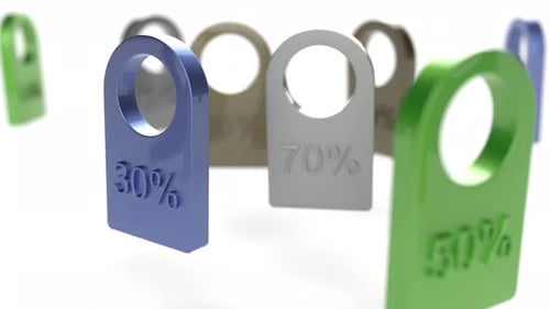 Final Sale Offer Off Percentage Price Able to Loop Endless