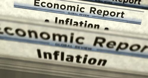 Inflation newspaper printing press
