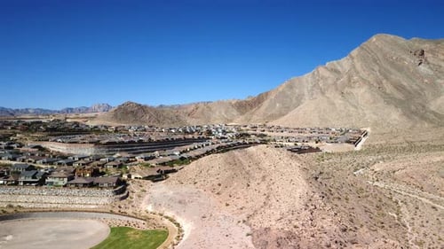 Golden Hour In Las Vegas Desert Uhd