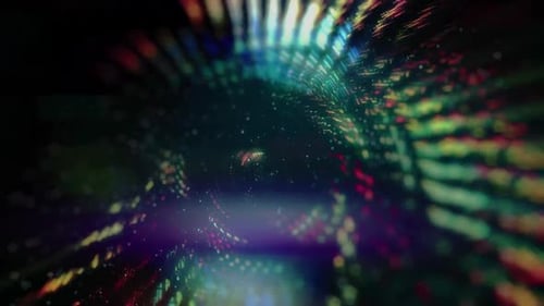 Fond d'arc-en-ciel spatial coloré, arrière-plan animé 1