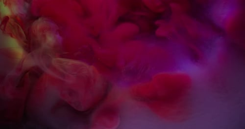 Haze Wave Ink Vapor Defocused Stream Shimmering