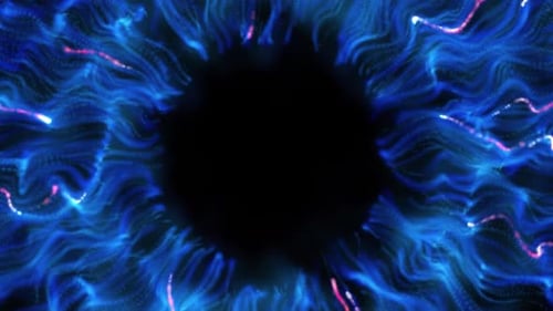 Celestial Observer Blue Eye Motion Graphics 1 2K