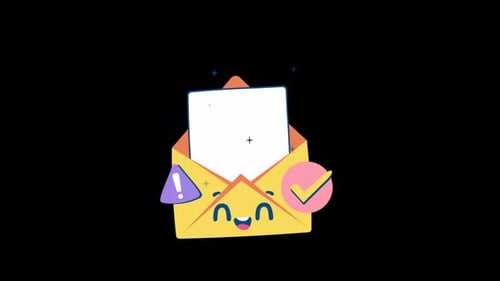 E Mail Marketing And News For Business Companies Alpha Channel 4K