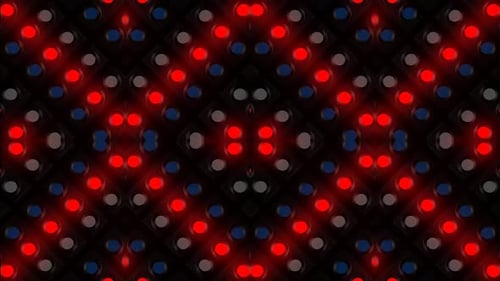 Luces pulsantes dinámicas, fondo abstracto, patrón tecnológico moderno