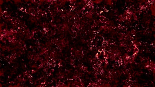 Abstract Red Grunge Liquid Fire Motion Background