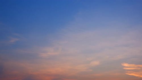 Golden Sky Time Lapse at Sunset