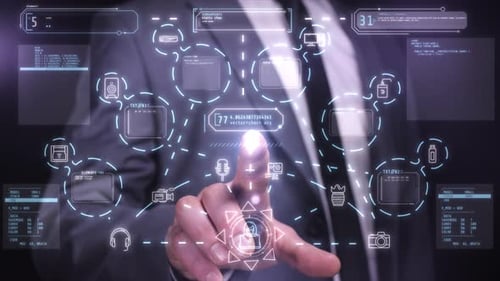 Infographics on the Structure of a Blogger's Work