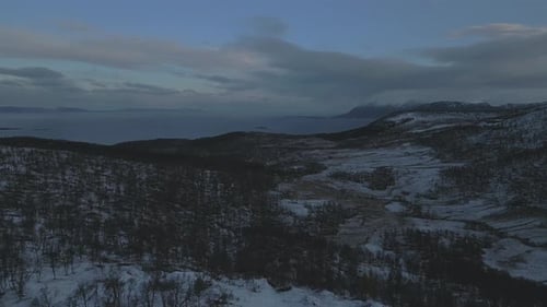 Winter and the ocean