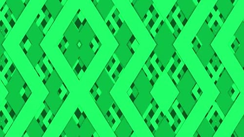 Green Lights Glow Animation