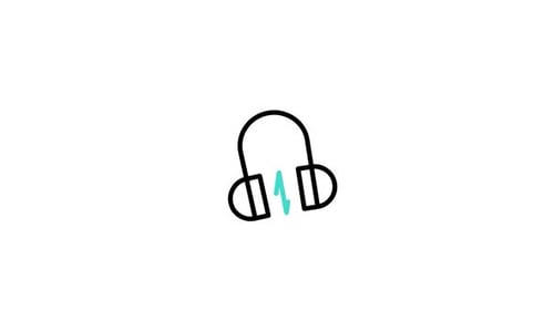 Headphone Animated Icon