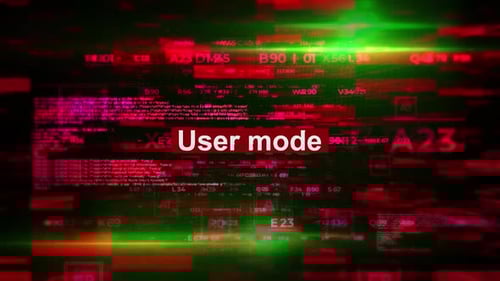 Futuristic Digital Glitch Data Stream Background