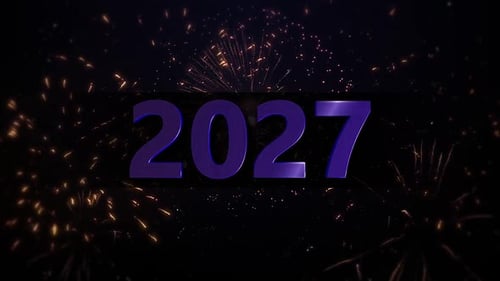 New Year Blue 2027