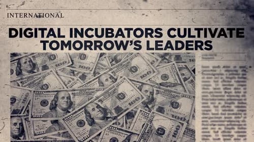 Retro Glitch Newspaper Opener Reveal Animation