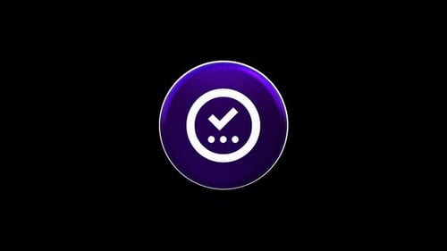 3D Checkmark and Loading Progress Icon Animation