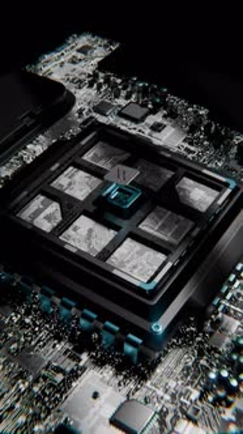 Advanced Microchip Connecting with a Motherboard
