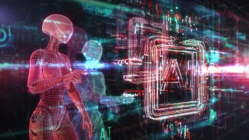 Künstliche Intelligenz im virtuellen Raum digitaler Daten