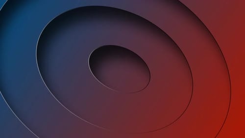 Dynamic Abstract Circular Gradient Background Motion Graphic
