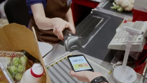 Using Customer Discount App in Supermarket