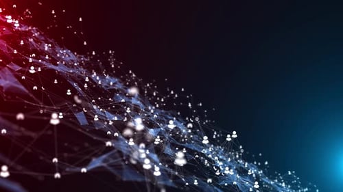 Advance metaverse, hi-tech digital Blockchain network concept. Isometric blocks square code big data