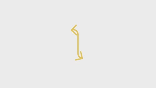 Zigzag Arrow Animated Icon V1