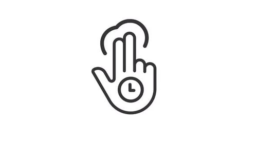 Animated Double Hold Linear Icon