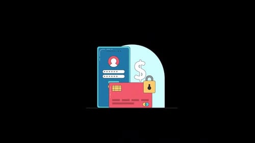 Animación explicativa sobre la caída de los elementos financieros bancarios