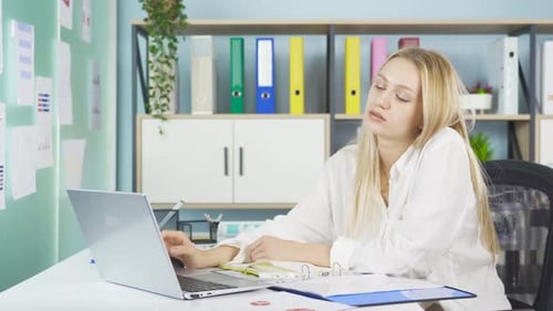 Getting tired from overtime.