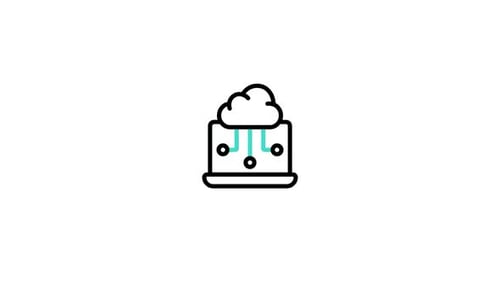 Ícone animado do Cloudconnect